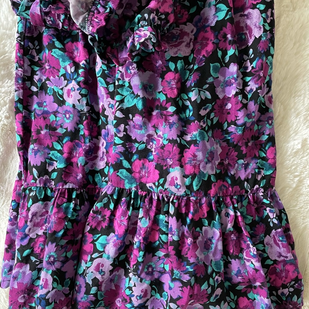 Target Off The Shoulder Floral Ruffle Dress - Picture 4 of 5